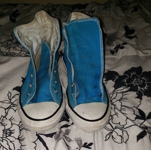 Blue Converse